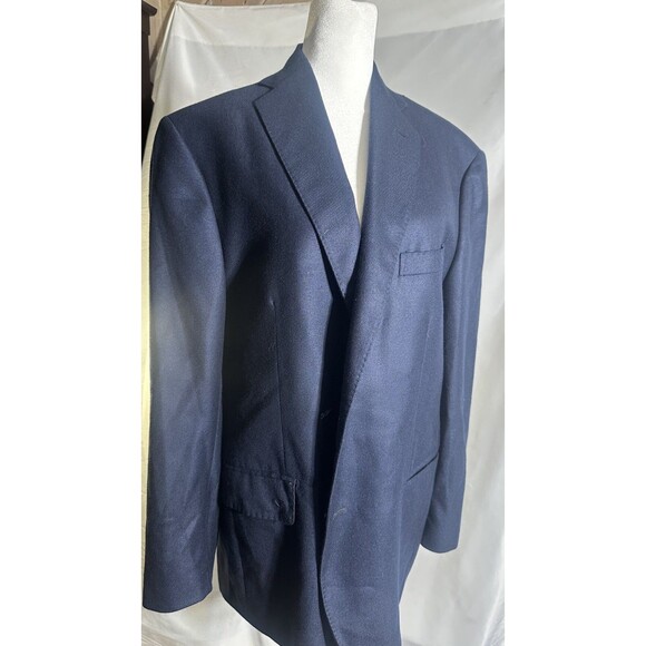 Monte Rosso Navy Cashmere Blazer Sz. 44 Reg